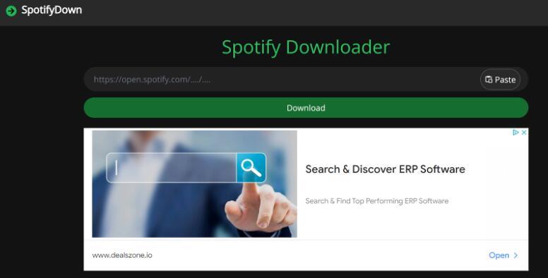 SpotifyDown Online Spotify Downloader